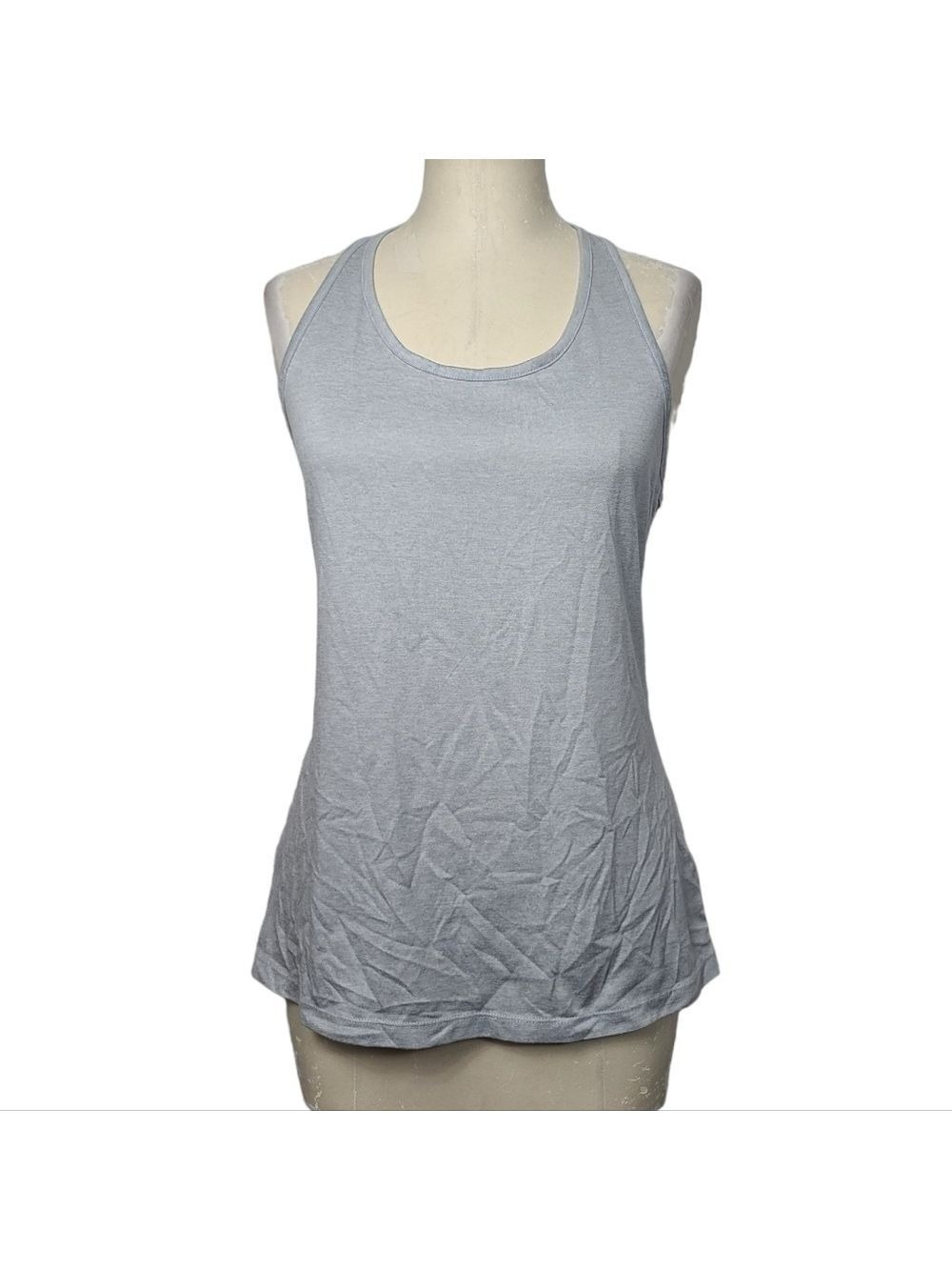 Nike Dri Fit Gray Scoop Neck Racerback Tank Top M